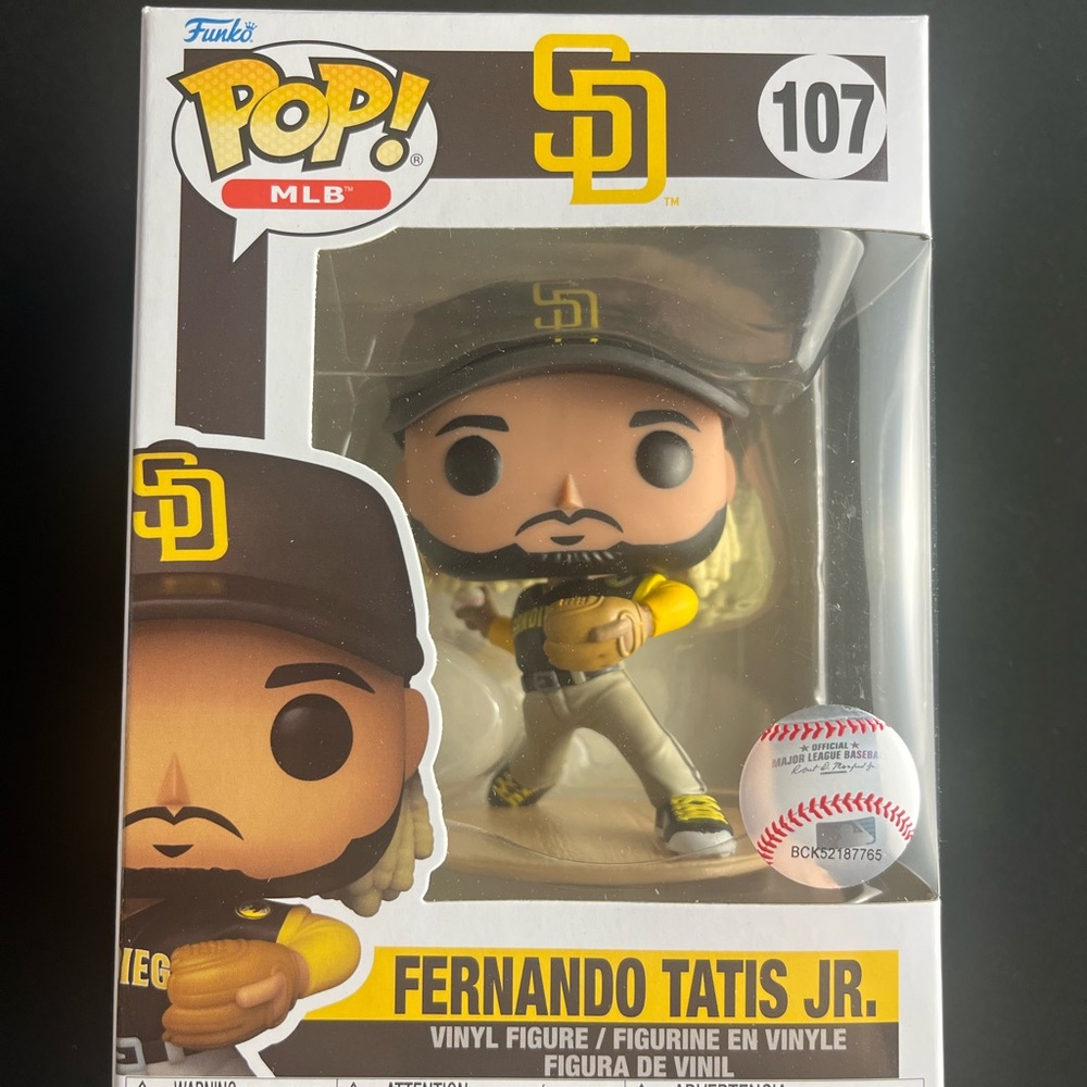 Funko Pop! MLB San Diego Padres Fernando Tatis Jr. (Throwing) #107